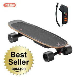 MEEPO Mini Electric Skateboard with Remote, 28 MPH Top Speed, 11 Miles Range,330 Pounds Max Load, Maple Cruiser for Adults and Teens, Mini5
