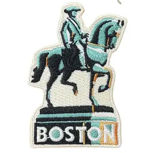 Boston Hook Patch (Hook & Loop Patch - NOT Iron On)