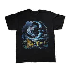 Vintage MCDONVLD'S MAC TONIGHT Black T-Shirt