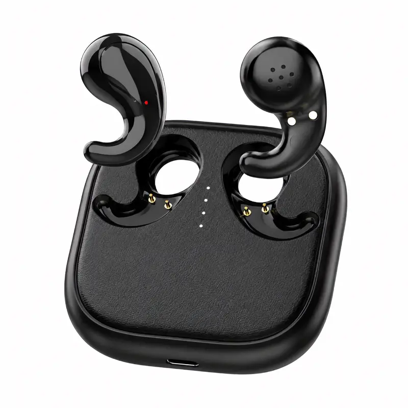 True Wireless Bluetooth 5.4 Rechargeable In-Ear Mini Sleep Earbuds, Electronic Audio Devices with Charging Port for Sleeping, Travel