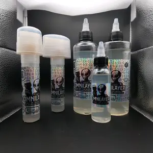 OMNILAYER 3D Printing Bed Adhesive | PLA PETG ABS ASA PC Nylon TPU | Works on PEI Glass Metal | Refillable Applicator | Non-Staining High Temp Formula