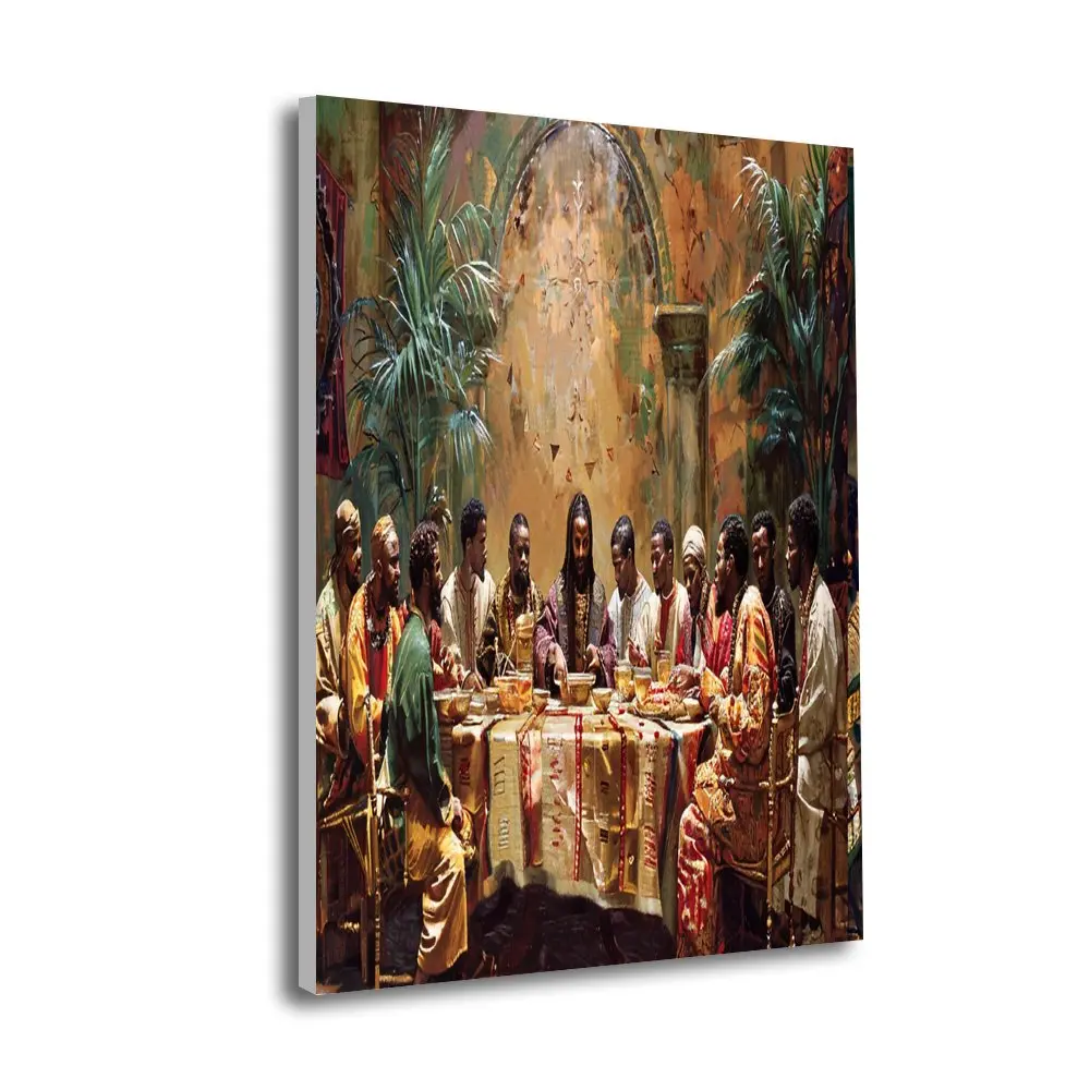 Wooden-framed canvas oil paintings, 5 sizes of digitally printed posters with distinct effects, decorative art pieces for home living rooms, bedrooms, and office walls.