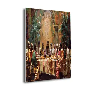 Wooden-framed canvas oil paintings, 5 sizes of digitally printed posters with distinct effects, decorative art pieces for home living rooms, bedrooms, and office walls.