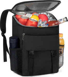 Backpack Cooler, 30 Cans Insulated Lunch Backpack for Men & Women, Portable Leak Proof Cooler Bag for Work Office Picnic Beach Hiking Camping Travel