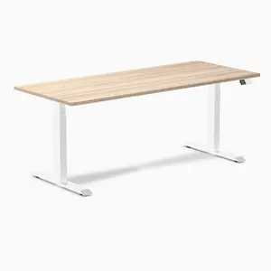 Desky Dual Laminate Sit Stand Desk