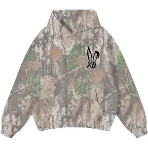 XO Logo Camo Hoodie