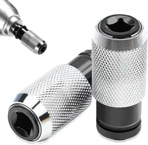 (2pcs)Rotary Hammer-to-Drill Converter, Power Wrench Adapter, Impact Wrench-to-Rotary Hammer Adapter, Drill/Wrench-to-Rotary Hammer Conversion Joint, Pneumatic Hammer Socket Adapter — Suitable for Square-Shank Drill Bits