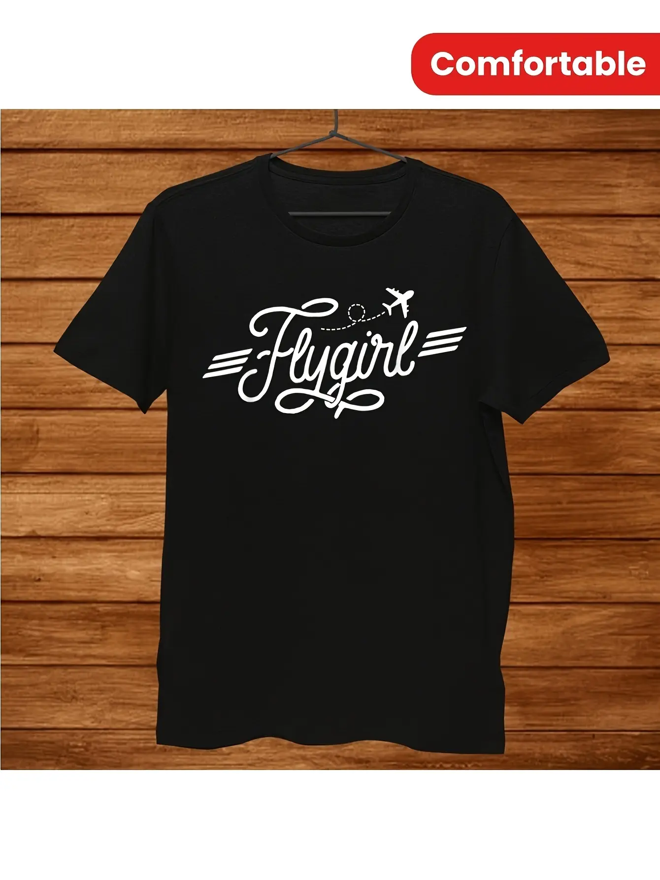 1pc Vintageation Pilot  Flight Attendant Graphic T unisex soft cotton short sleeve t shirt, vintage graphic casual tee for men women teens, perfect birthday holiday gift for camping travel gym daily street  wear