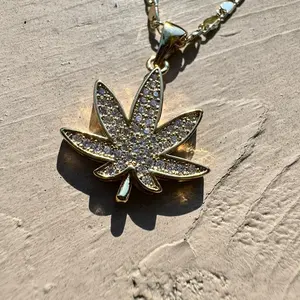 420 Leaf Necklace