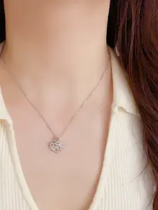 French Luxury Zircon Swan Pendant Necklace, Elegant Fashion Simple High-End Sparkling Collar Chain, Wholesale Pair, Dainty Necklace, Dainty Choker Necklaces