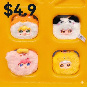 Kawaii Kimipapa Mini Plush Blind Box – Cute Animal Keychains
