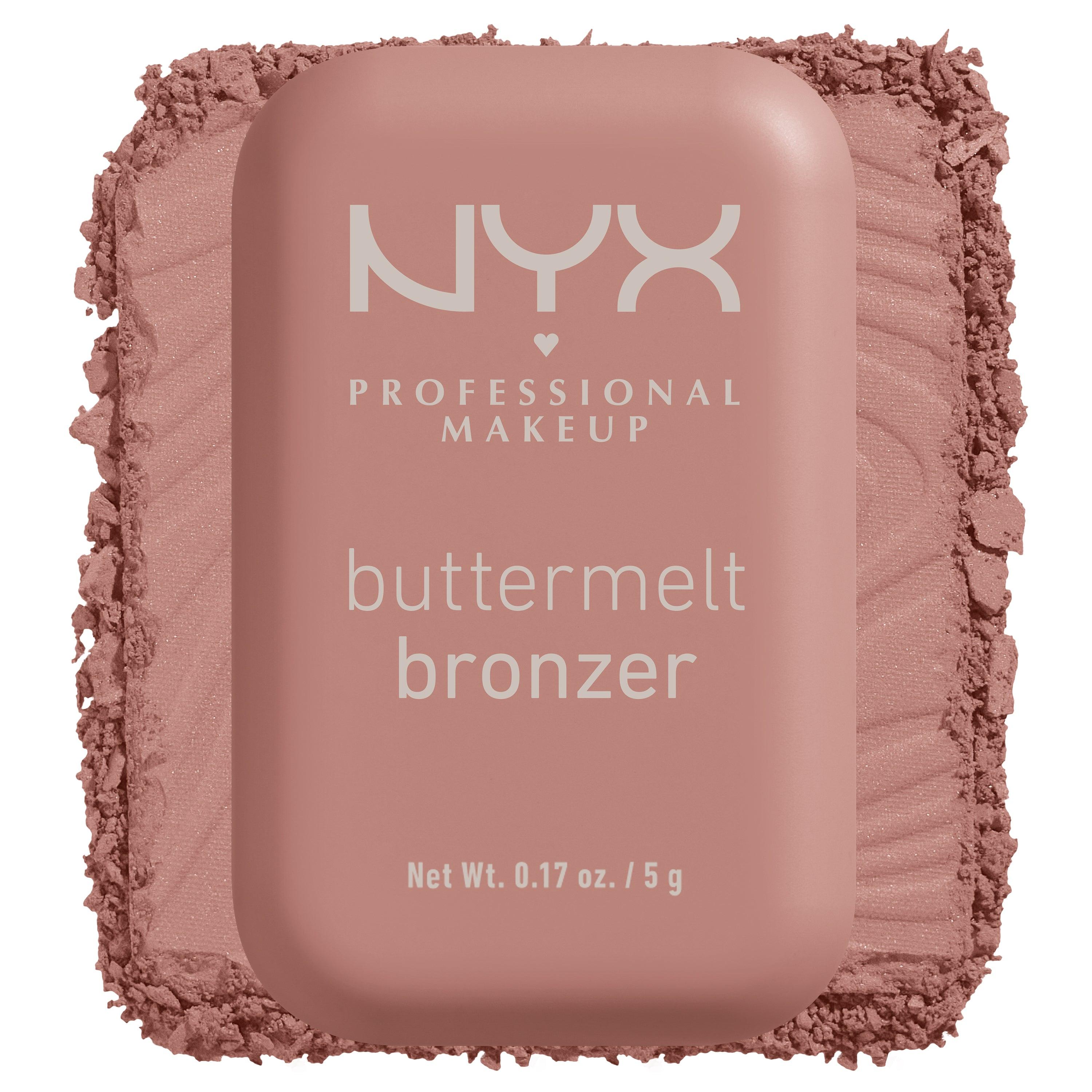 Buttermelt Bronzer, Natural Finish Pressed Powder Formula, NYX Professional Makeup