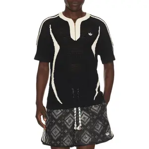 adidas Originals x Clot By Edison Chen Knit Jersey in Black