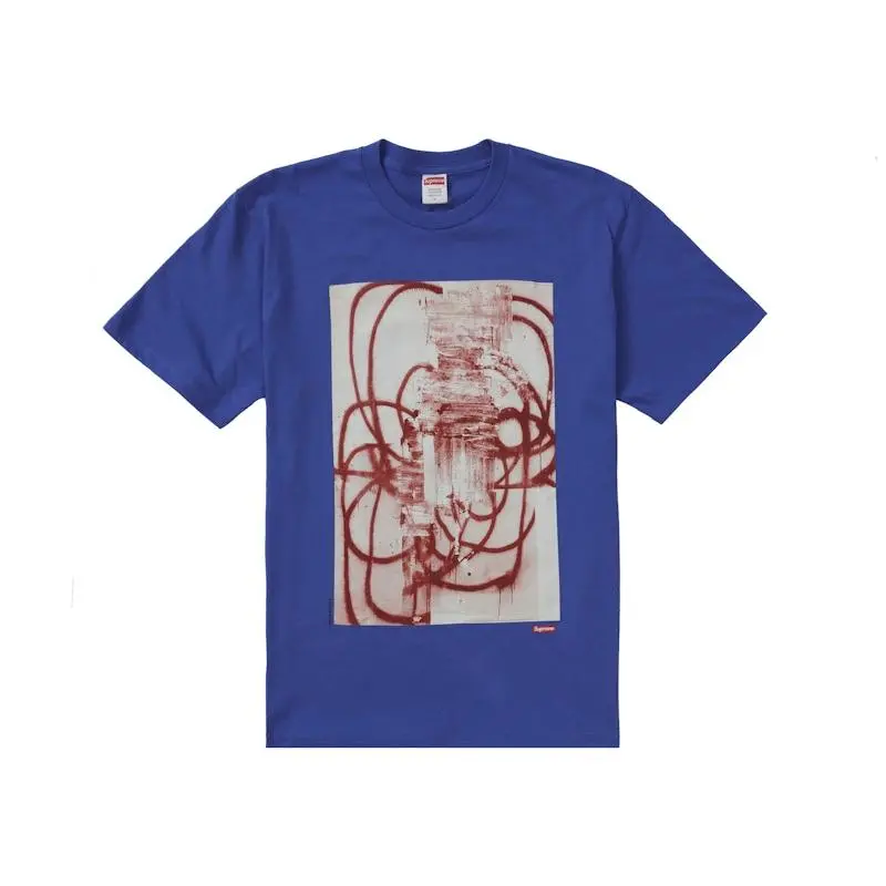 Supreme Men's Christopher Wool 2001 Tee Royal, from StockX