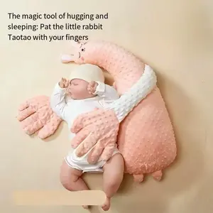 A Patting Soother Pillow Palm, Baby Sleeping Soother Patting Toy,  Animals-Shaped Sleeping Aid, Soft Stuffed Animal for Infants, Comfort your partner for Naptime and Bedtime  #dealsforyoudays