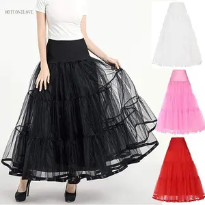 Long Women's 50s Style Ankle Length Petticoats