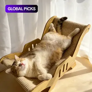 Durable Cat Scratching Post, Sisal Material, Anti-Slip Base, Pet Toy & Bed, Self-Cleaning Kitty Lounge Chair, Ideal Gift for Cats, Sisal Scratching Posts #GLOBAL PICKS