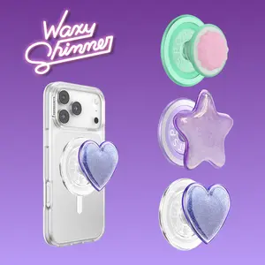 Waxy Shimmer Grip for MagSafe - Magnetic Phone Grip and Phone Stand - PopSockets