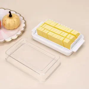 1pc Butter Cutting Box Auxiliary Covered Butter Cutter Storage Storage Box Baked Cheese Cheese Slicing Storage Box