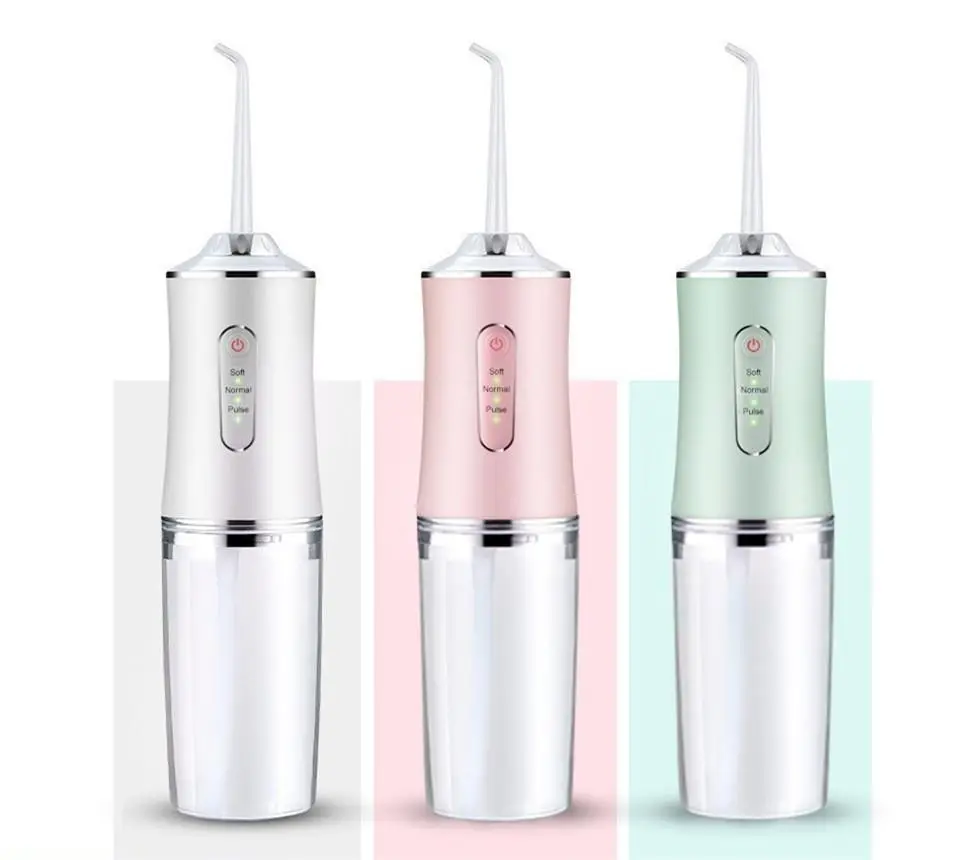 Dental flusher Portable dental hygienist Mini mechanical dental cleaner for home use