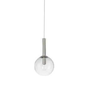 10-Inch Bubbles Single Pendant Light Fixture - Mid-Century Modern Design for Playful Elegance