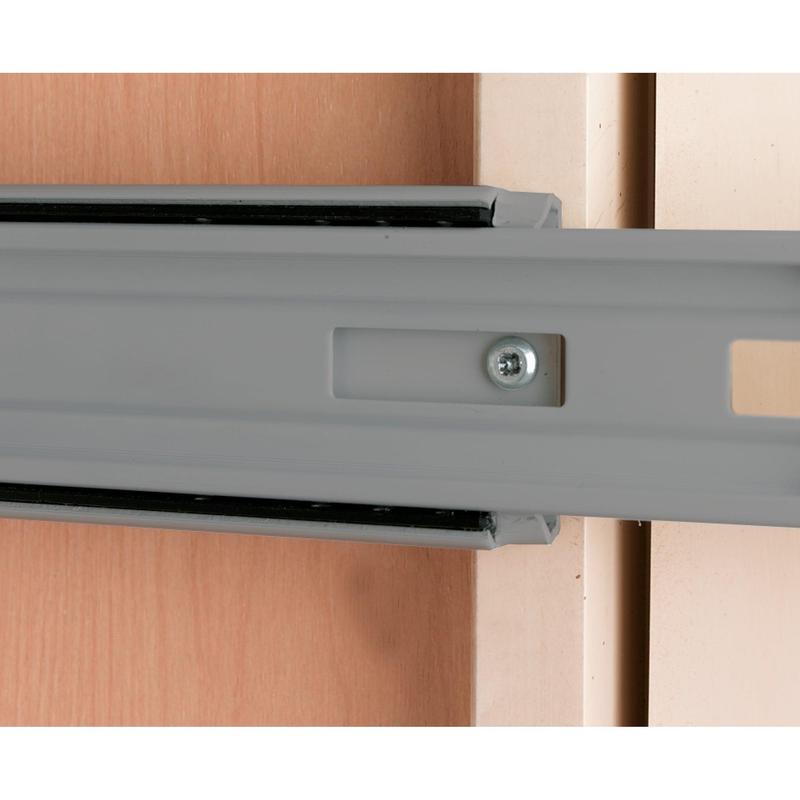 Rev-A-Shelf Pull Out Top Mount Trash Can w/Soft Close, 35 Qt, 4WCTM-12BBSCDMM1