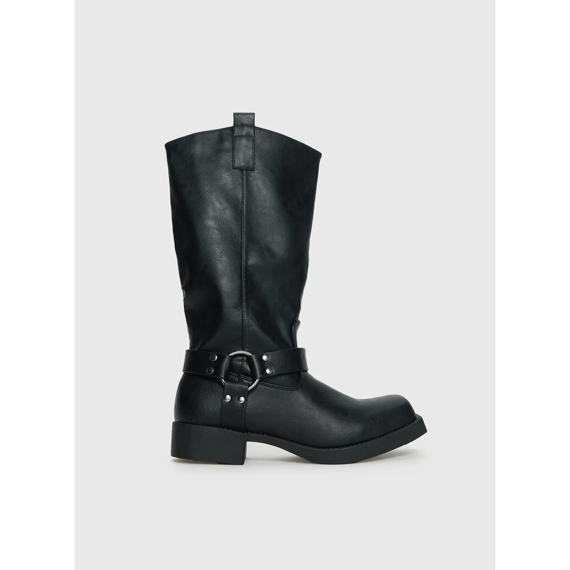 Wrecked Western Boots Black