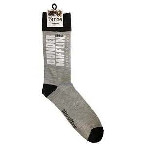 The Office Dunder Mifflin Crew Socks