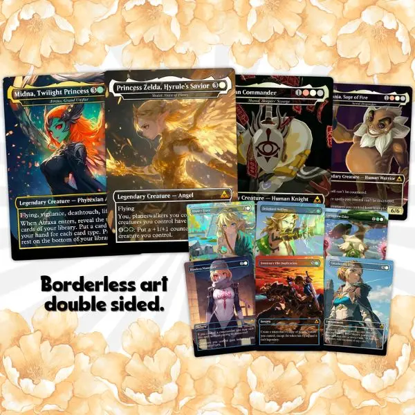 Saviors of Hyrule  Zelda Themed Commander | 100 Card EDH Proxy MTG -  TikTok Shop