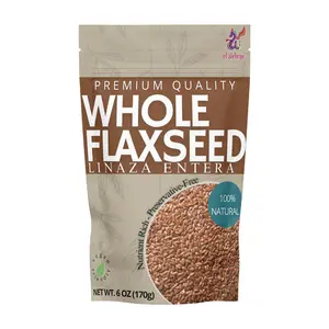 El Alebrije -  Whole Flaxseed 6 Oz (170 g) - Linaza Entera | Premium Quality Superfood - 100% Natural | Whole, Raw, Gluten free
