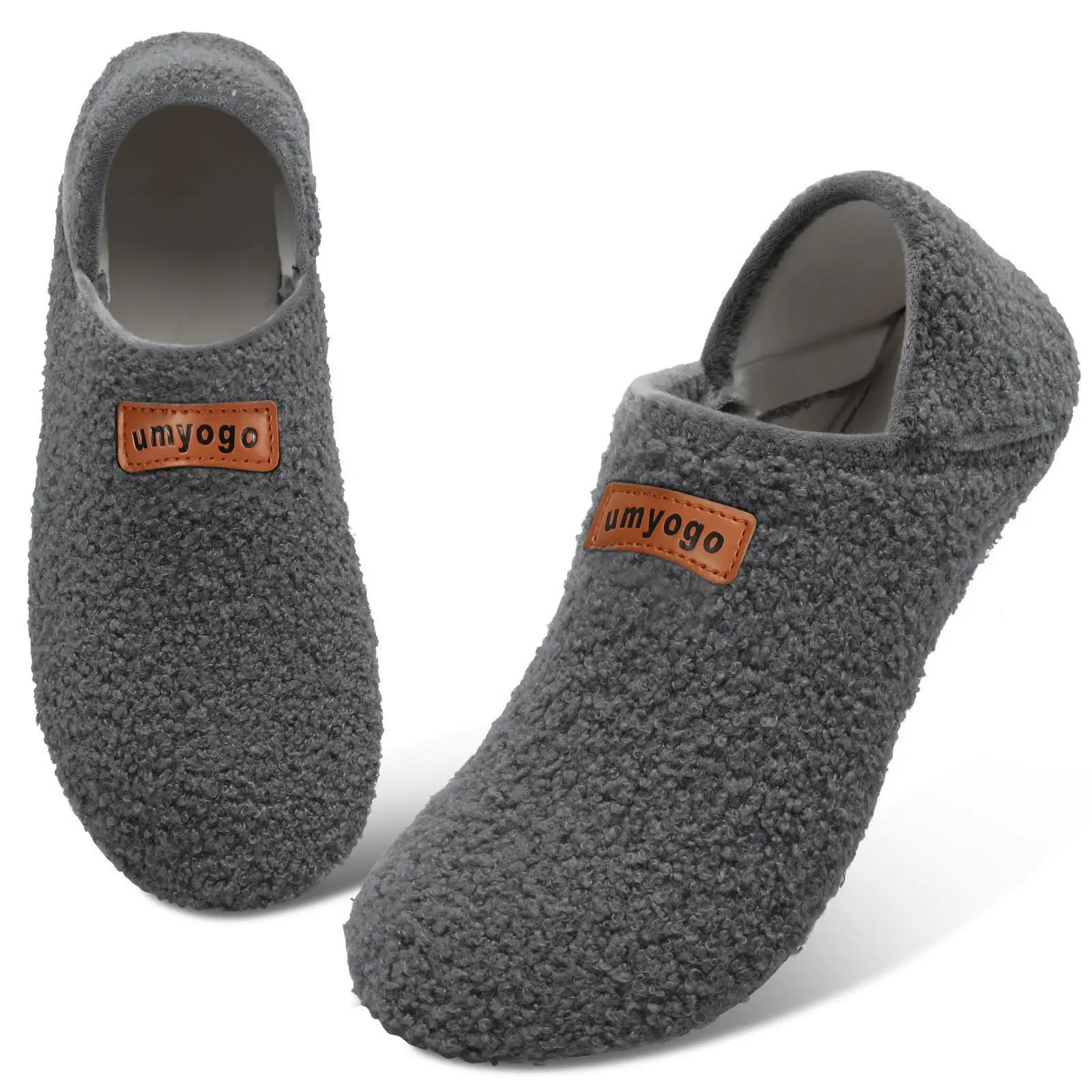 Women's Non-Slip Barefoot Feel Slipper Socks, Cozy All-Seasons House Slippers for Home Yoga & Indoor Wear