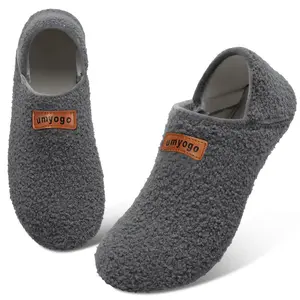 Women's Non-Slip Barefoot Feel Slipper Socks, Cozy All-Seasons House Slippers for Home Yoga & Indoor Wear