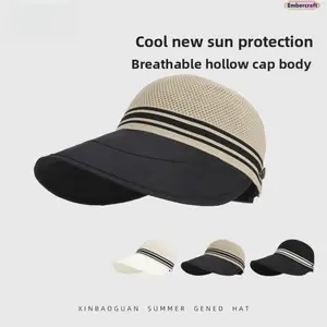 Embercraft Wide Brim Sun Hat for Women Breathable Full Coverage UV Protection Summer Hat for Beach Travel Outdoor Cool New Sun Protection