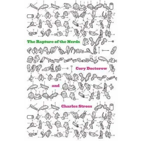 USED-The Rapture of the Nerds by Cory Doctorow (Hardcover)
