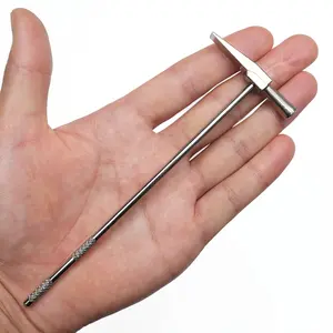 1PCS Kalimba Tuning Hammer—a stainless steel, multi-functional tool featuring a scratch-resistant design. Ideal for DIY crafting, instrument tuning, and precision striking, it meets the diverse needs of both hobbyists and professionals.
