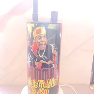 30oz Stimulate Stainless Steel Hokah Tumbler With Straw Drinkware Cup Washable Reusable Portable