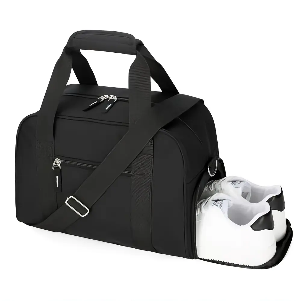 Small Gym Bag for Men & Women, Mini Duffle Bag with Shoe Compartment, Lightweight Sports & Travel Bag