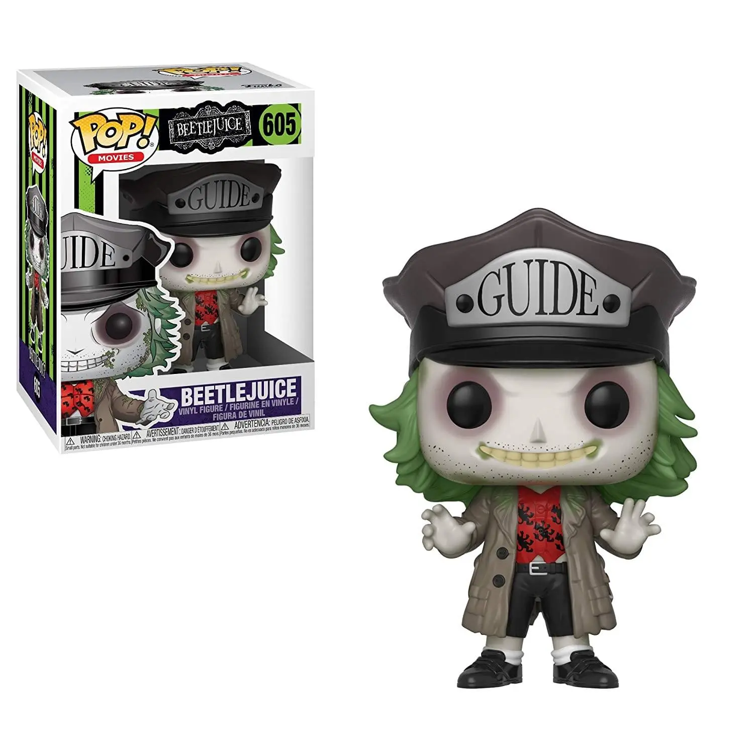 Beetlejuice Funko POP Vinyl Figure - Beetlejuice w/ Hat