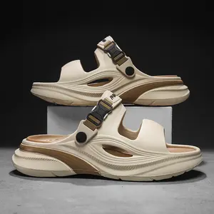 [Dorm Essential] New Summer Slip-On Men's Hole Shoes, Seamlessly Switch Between Shower/Class/Basketball, A Must-Have for Lazy People