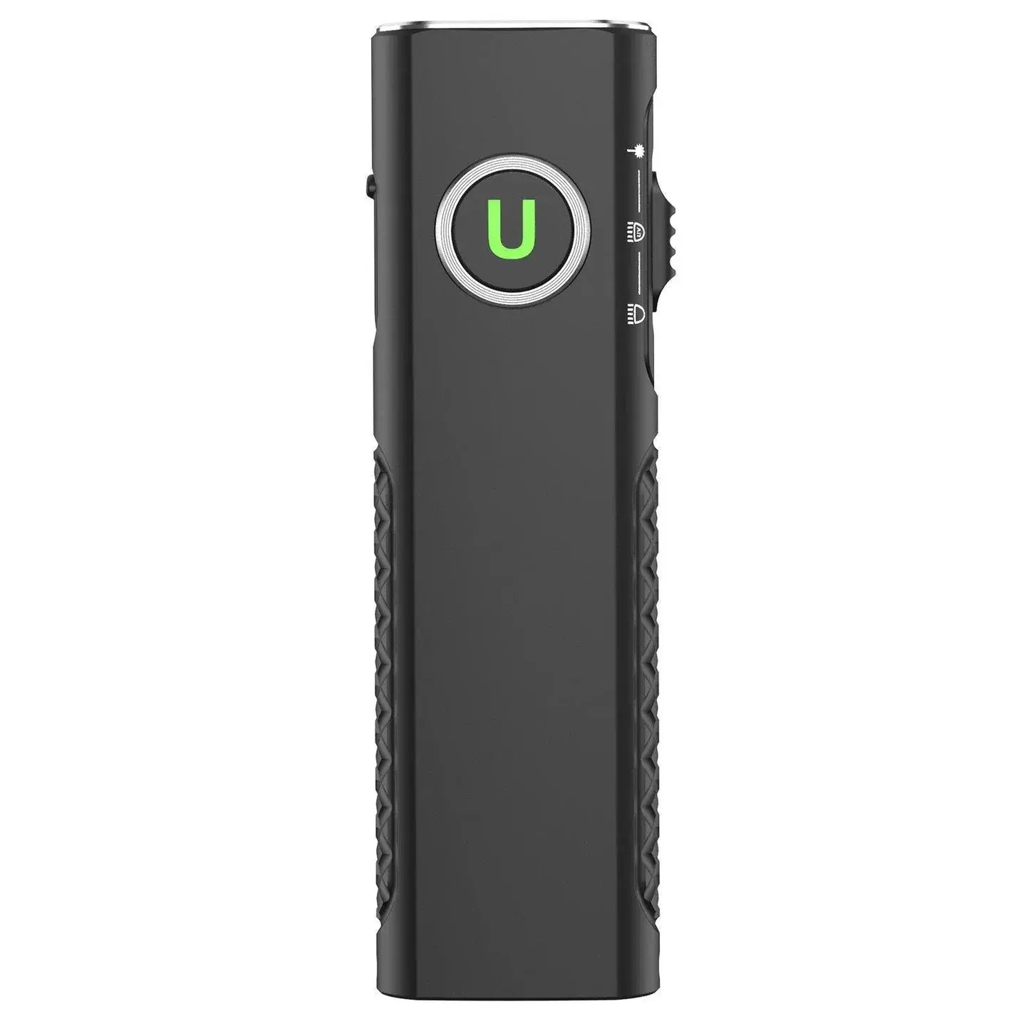 UltraFire S3 Flat EDC Flashlight | 3-in-1: 1200LM, 365nm UV Light, Red Laser Pointer | Strong Magnetic Base for Car Hood Auto Repair | Compact Pocket Light for Mechanics & Work