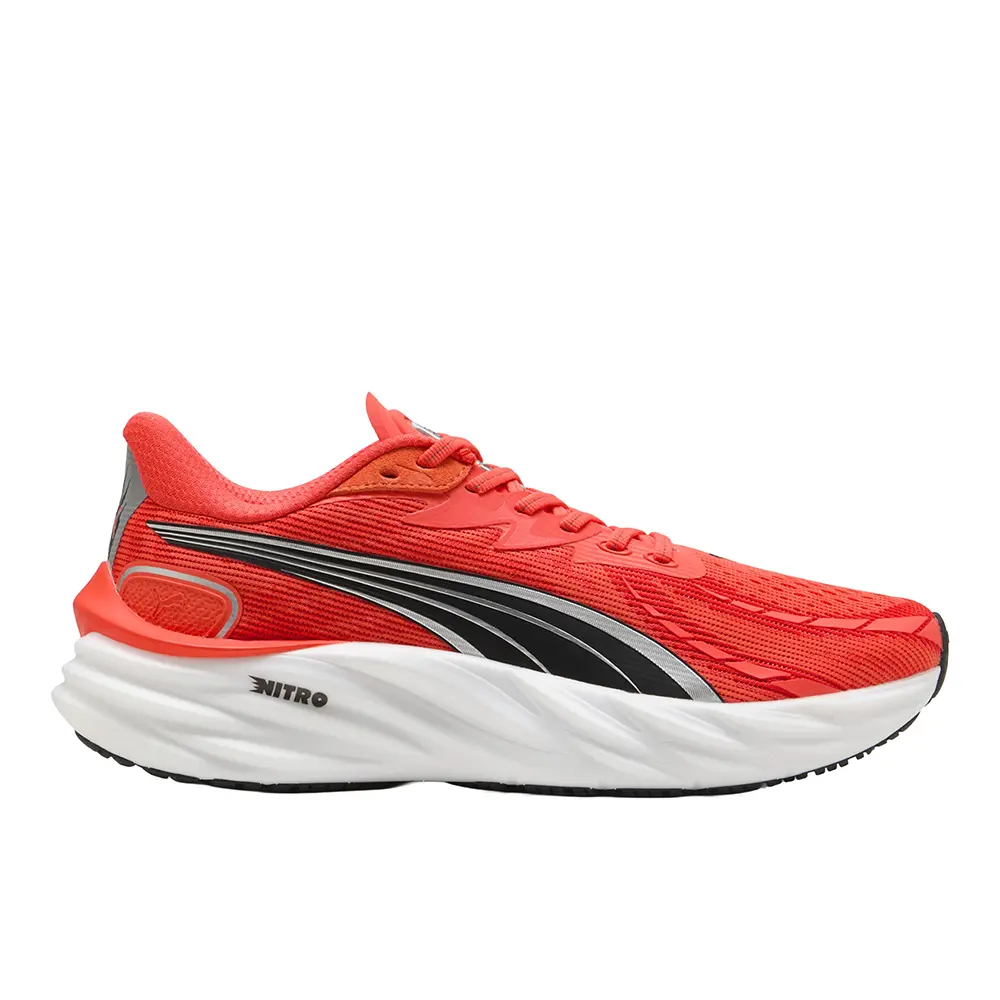 PUMA Mens Velocity Nitro 4 Running Sneakers Shoes - Red