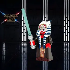 Space SW Clone Wars Shaak Ti Jedi Mini Building Block Figure