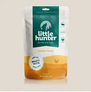 Freeze Dried Fresh Dog Food Raw Chicken Recipe - Picky Eater-Approved Limited Ingredient Dog Food for All Stages - High Protein, Small Batch, Grain Free Raw Dog Food, 15 oz Premium Adult