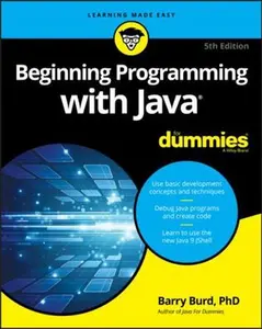 USED Book - Beginning Programming with Java for Dummies by Burd, Barry (Paperback) - english