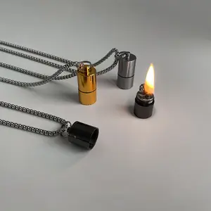 Titanium Mini Lighter Necklace Titanium Mini Lighter Necklace