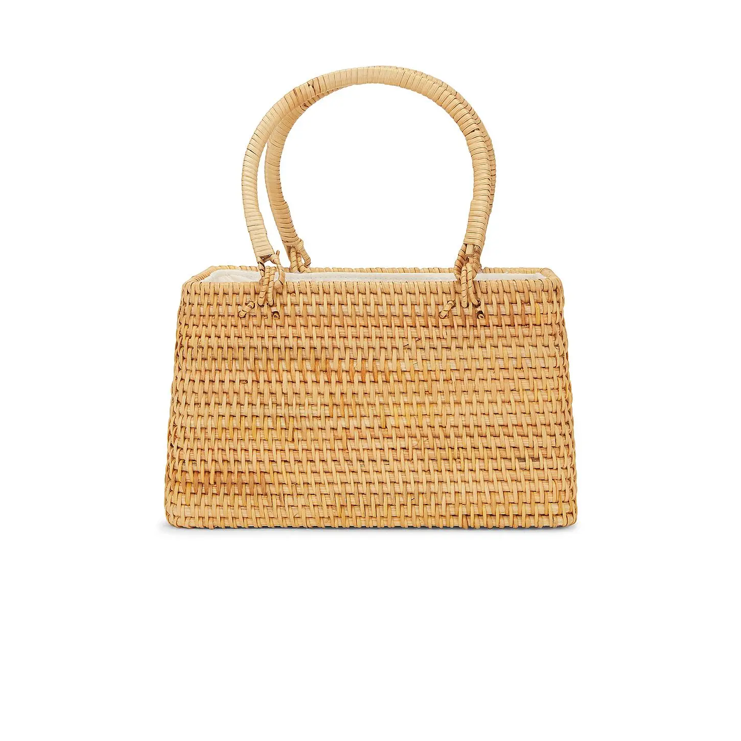 Casa Clara Ophelia Bag in Rattan