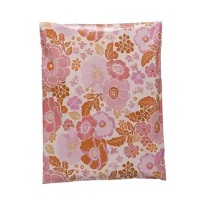 Fall Flowers Poly Mailers Size 14x17 Autumn Floral Shipping Bags