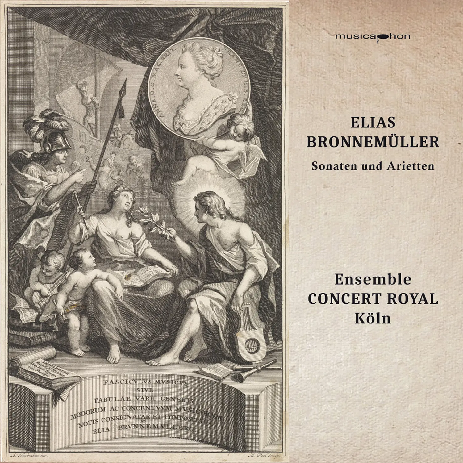 Ensemble Concert Royal Cologne Album - Sonatas & Ariettas, Music CDs [COMPACT DISC-CD]