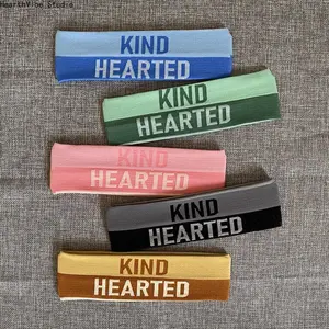 Korean Luxury Letter Headband | Aesthetic Sporty Chic Sweatband | Designer-Inspired Yoga Hair Accessories | Trendy Quiet Luxury Fitness Headwrap | High-Elastic Sweat Wicking Hair Hoop
