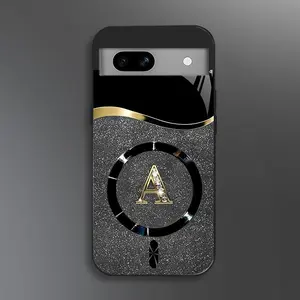 Suitable for [Google Pixel 7a] high-end MagSafe phone case🥰，Choose from any of the 26 letters， Minimalist, premium design—drop-resistant and fingerprint-proof YM99